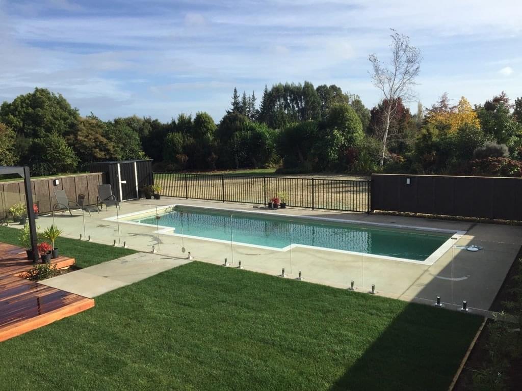 8meter inground fibreglass swimming pool